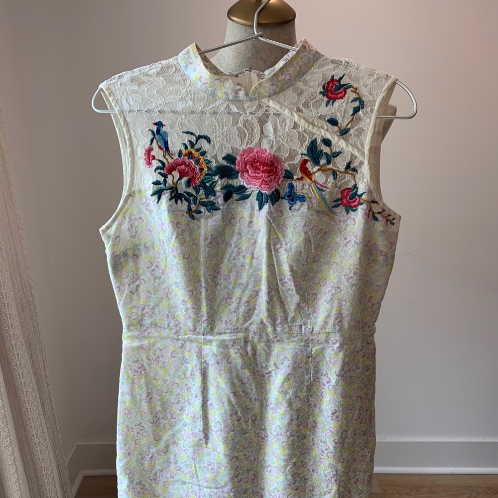 Embroidery dresses
